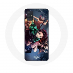 Coque pour Samsung Galaxy A51 5G Tanjiro Nezuko et Inosuke Slayer Kimetsu no Yaiba Manga
