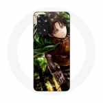 Coque pour Xiaomi Redmi Note 11 4G Attaque des Titans Levi Ackerman
