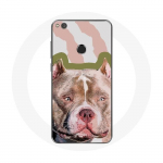 &Uuml;mbris Huawei P8 Lite 2017 Brown Pitbull Dog jaoks