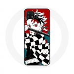 Coque pour Samsung Galaxy A22 5G Tanjiro Demon Slayer Kimetsu no Yaiba Anime