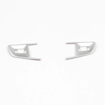 My Good Car Steering wheel sequin steering wheel decorative sticker for Citroen C3-XR Car accessories matte 2pcs white