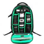 V&auml;listingimustes kasutatavad kulumiskindlad Dslr-digitaalkaamera videoseljakott Veekindlad multifunktsionaalsed hingavad fotokaamerakotid punane