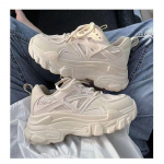 Mustad Daddy Shoes Naiste suvised ja kevadised uued, k&otilde;ik sobivad paksu p&otilde;hjaga paksu p&otilde;hjaga n&auml;itusetossud 35 must