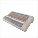 Rainbow looduslik lateks massaaž 7 kristalli padi negatiivse iooniga padi amet&uuml;st nefriit kalliskivi magamamine ilma soojenduseta teraapia padi With heating