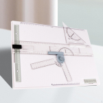 A3 joonestuslaud kaasaskantav multifunktsionaalne kerge ja reguleeritava nurgaga m&otilde;&otilde;tes&uuml;steem