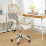 Geomeetriline elastne kontoritooli kate Stretch arvutim&auml;ngutoolid Slipcover Spandex tugitooli tooli kate funda silla elastica L Chair Cover