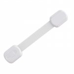 2tk Laste turvarihma lukud Beebi lukud kappide ja sahtlite jaoks WC k&uuml;lmiku ukse turvalukud 2pcs