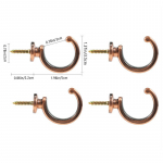 Retrokardinahoidikkardin Seinale kinnitatav metallkonks Seinale riputatav konks Kaasaegne kardinahoidja style 2