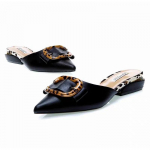 35-39 Suvised naiste, l&auml;ikivad sussid, teemant k&otilde;rged kontsad, Bohemian Beach, kulumiskindlad ja libisemiskindlad kontorisandaalid. 34 must