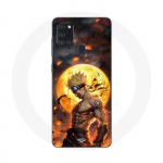 Coque Maniacase pour Samsung Galaxy A21s dark naruto lune 3D