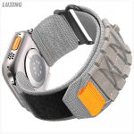 Taktikaline Alpine spordirihm Apple Watch Band Series 9 appl kella jaoks 8/7/6/5/4/ Ultra 2 49mm nailonrihm, kootud disain 42mm 44mm 45mm 38mm 40mm 41mm For 38mm 40mm 41mm sinine