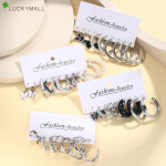 20paari/komplekt Liblikad K&otilde;rvar&otilde;ngad Kunstp&auml;rlid Vaigust r&otilde;ngask&otilde;rvar&otilde;ngakomplekt S&uuml;da H&otilde;bedane Naistele H&uuml;poallergeensed Aksessuaarid Ehted