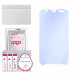 apgo Ultra-Clear 9H Hybrid protective glass compatible with Zebra TC57 TC52 TC52-HC, flexible nano glass, great replacement for tempered glass, scrat