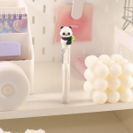 Armsad Panda kustutuskummid multikad Panda teleskooppliiatsi kustutuskumm Kooli&otilde;pilaste kirjatarbed Lastele naljakad kustutuskummid 3*12.5*1.8cm