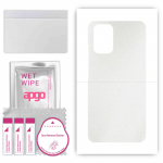 apgo Protective Skin Sticker for the back compatible with Xiaomi Poco M5s, Wrap Film, Foil, Vinyl - Pattern Matte Transparent