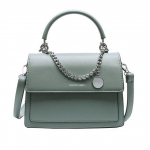 V&auml;lismaises stiilis mitmek&uuml;lgne naiste kott 2020, uus Korea stiilis temperament jumalanna k&auml;ekott Kevadmoodne &uuml;ks &otilde;lakott 21cm 16cm 8cm roheline