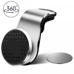 Magnetiline autotelefoni hoidik 360, p&ouml;&ouml;ratav auto &otilde;huava klambriga kinnitus GPS-navigatsioonihoidja nutitelefoni tugiklamber autos iPhone'i jaoks Samsung h&otilde;be