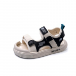 23-36 Laste Velcro Fashion Trend Spordi- ja vabaajajalatsid Sandaalid Rannajalatsid Sussid 23 must