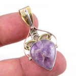 Looduslik Tiffany kivi 925 prooviga h&otilde;be kingitus kahev&auml;rviline ripats 1,50 i0Q86