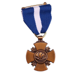 Navy Crossi kollektsiooni m&auml;lestusm&auml;rk K&otilde;rgeima auastme rist Propellerimedal On Kombinatsioon Laevast, S&otilde;jalaevast, Purjekast, Ankrust #1 blue