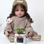 55 cm NPK Reborn Doll V&auml;ikelapset&uuml;druk Betty M&auml;nguasi V&auml;ga pehme kogu kehaga silikoonist t&uuml;druku nukk