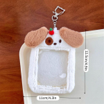 Cartoon Plush fotokaardihoidja Kawaii Kpop fotokaardihoidja Idol fotokaardi pildi&uuml;mbris K&ouml;itja Koguge raamatu Kpop albumeid
