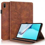 Huawei MatePad 11 &uuml;mbrisele, 3D Tree reljeefse tahvelarvuti kate Huawei MatePad 11 jaoks (2021. aasta) 10.95 pruun