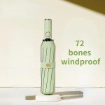 72 ribiga &uuml;litugev tuulekindel automaatselt kokkuklapitav meeste vihmavari tugevdatud suur vihmakindel p&auml;ikesekaitsega vihmavarjud naistele