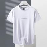 Suvised kiiresti kuivavad j&auml;&auml;siidist riided vabaaja T-s&auml;rk meeste hingavatele spordialadele l&uuml;hikeste varrukatega T-s&auml;rk &otilde;huke konditsioneeriga &uuml;likond XXXL