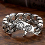 Uus domineeriv k&auml;ev&otilde;ru meeste isiksus lahe ni&scaron;i disain trendikas br&auml;ndi ehted k&auml;ev&otilde;ru s&uuml;nnip&auml;evakingitus poiss-s&otilde;bra k&auml;ev&otilde;rudele 18CM