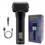 Hatteker 5 teraga pardel meestele Professionaalsed pardlid Puhas raseerimisfooliumiga raseerija veekindel niiske ja kuiv juhtmeta must