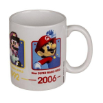 Mug jeu vid&eacute;o Super Mario 1987 &agrave; 2006 tasse originale geek