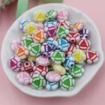 100 tk akr&uuml;&uuml;llilled roosi t&auml;hestik &uuml;mmargused helmed liblika helmed meisterdamise helmestega materjal k&auml;sitsi valmistatud kaelakee k&auml;ev&otilde;ru ehtetarvikud Double-sided rose