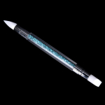 1 tk k&uuml;&uuml;nekunsti pintsli t&auml;ppide t&ouml;&ouml;riistad, kahesuunaline skulptuuripliiats, silikoonpeaga nikerdatud k&auml;sit&ouml;&ouml;, sinine