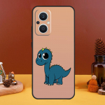 Armas dinosauruste tee-rexi &uuml;mbris OPPO Reno 5 Lite 4 6 7 8 10 Pro 11 F 4Z 5Z 8T OPPO jaoks Find X2 X3 Lite X5 X6 Pro kate OPPO Find X5 Pro