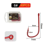 FISH KING 50 tk/100 tk p&uuml;&uuml;gikonks SODE okastraat &otilde;ngekonks, s&ouml;&ouml;dahoidja k&auml;rbsep&uuml;&uuml;gi tarbed AD Terav karpkala konks GAC 6#-50pcs