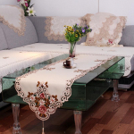 Retro Euroopa pastoraalne lilledega tikitud laudlina lauajooks Kodu Laudlina Lipp K&ouml;&ouml;k S&ouml;&ouml;gitoa sisustus 40*130cm