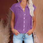 Naiste mood &uuml;hev&auml;rviline &uuml;herealine l&uuml;hikeste varrukatega s&auml;rk L ingver