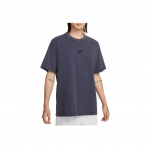 Nike Sportswear Essentials Premium pestud lai vabaaja l&uuml;hikeste varrukatega t-s&auml;rk langenud &otilde;lgadega Meeste pealsed Tume-sinakasroheline FZ5384-410 S