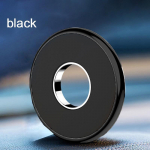 1 tk autotelefoni magnetiline hoidik armatuurlaud Mini &uuml;mara kujuga alus magnetiga autokinnitus seinale Sobib mobiiltelefonile MYY must