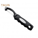 Roostevabast terasest teradega p&ouml;&ouml;rlev k&ouml;&ouml;giviljakoorija ergonoomilise k&auml;epidemega, kergesti puhastatav k&ouml;&ouml;gikoorija &otilde;unte jaoks 1pc