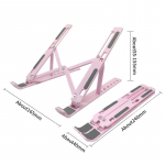 Kokkupandav s&uuml;learvuti alus Kaasaskantav s&uuml;learvuti tugi aluse hoidik Reguleeritav t&otilde;usutoru jahutusklamber s&uuml;learvuti ja tahvelarvuti tarvikute jaoks valge