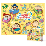 100-osaline pusle &ndash; Crayon Shin-chan Kart Racing (suur t&uuml;kk), populaarne Korea m&otilde;istatus white