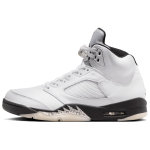 Air Jordan 5 Retro Valge Must Meeste Tossud Sail Metallik-H&otilde;be DD0587-110 43 white
