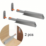 2tk Automaatne nupplukuga m&ouml;&ouml;bel Riistvara Klassikaline ukseriiv Lukk ukse aknakapp Liuglukuga kapp majapidamise ohutusnupu vedru