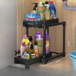 Valamu alune hoiuriiul, Plastikust sahtel, P&otilde;randast laeni mitmekihiline vaheriiul, Restorani k&ouml;&ouml;gi multifunktsionaalne hoiuriiul must