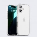 KEYSION L&auml;bipaistev matt&uuml;mbris iPhone 16 Plus 15-le, pooll&auml;bipaistev silikoon+PC l&ouml;&ouml;gikindel telefoni tagakaas iPhone 15 Plus 16-le for iPhone 15 must