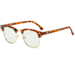 1 tk Meeste geomeetrilised moefotokroomsed prillid koolieluks Igap&auml;evased r&otilde;ivad Aksessuaarid Vabaaja varjud Aksessuaarid pruun