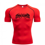 Suvine kompressiooniga dressipluus l&uuml;hikeste varrukatega meeste fitnessi T-s&auml;rk Jooksu Quick-Dry Top j&otilde;usaali treeningu Kulturismi T-s&auml;rk S-3XL L