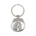 Schapendoes, Dutch Sheepdog, Nederlandse Schapendoes - keychain with a dog, keychain with a print, personalized pendant from the Art-Dog brand